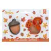 Koekjesuitsteker set eekhoorn en eikel bij cake, bake & love 3