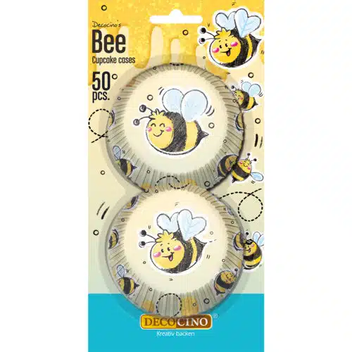 Baking cups bee pk/50