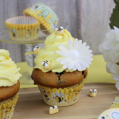 Baking cups bee pk/50 bij cake, bake & love 6