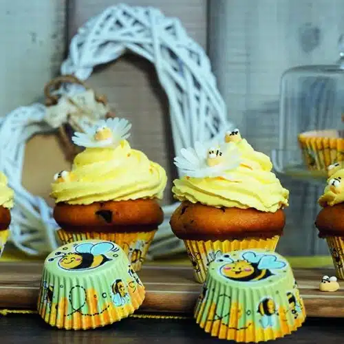 Baking cups bee pk/50 - afbeelding 3