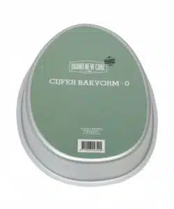 Bakvorm Cijfer 0
