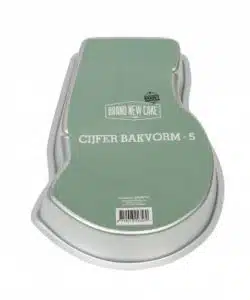 Bakvorm Cijfer 5