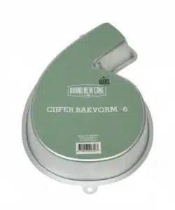 Bakvorm Cijfer 6