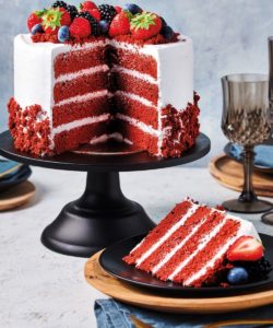 Funcakes mix voor red velvet cake 4 kg bij cake, bake & love 7