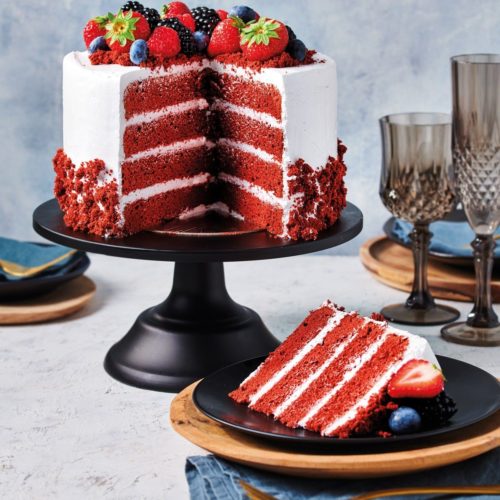 Funcakes mix voor red velvet cake 4 kg bij cake, bake & love 6