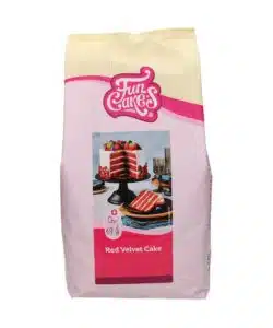FunCakes Mix voor Red Velvet Cake 4 kg