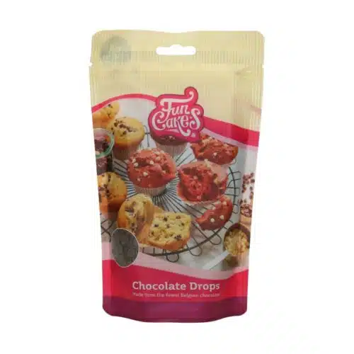 Funcakes chocolade drops puur 350 g