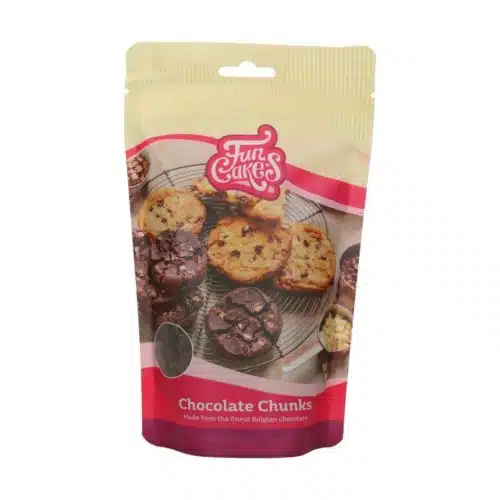 Funcakes chocolade chunks puur 350 g