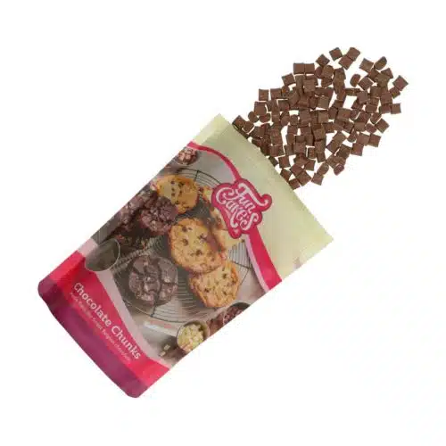 Funcakes chocolade chunks melk 350 g - afbeelding 2