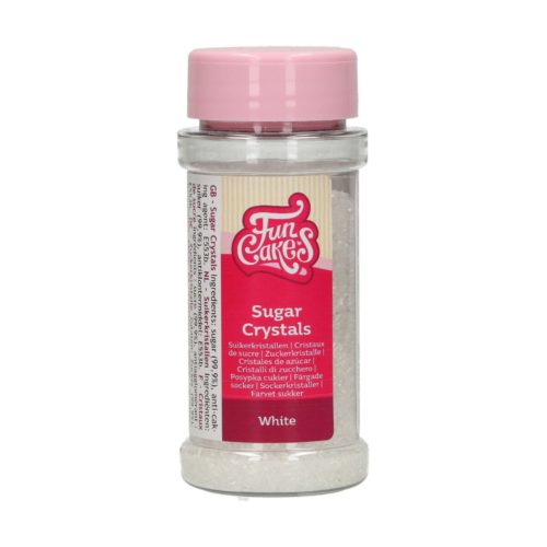 Funcakes suikerkristallen wit 80 g bij cake, bake & love 5