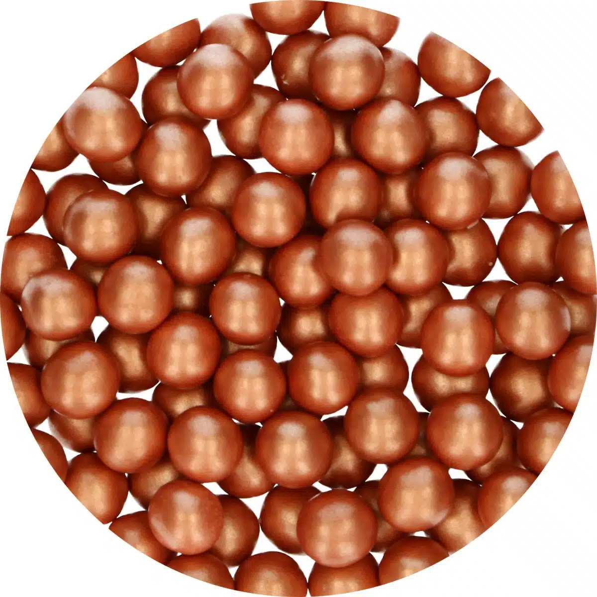 Funcakes candy choco parels large koper 70 g bij cake, bake & love 6 Funcakes candy choco parels large koper 70 g - afbeelding 2