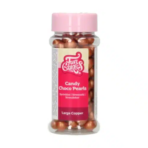 Funcakes candy choco parels large koper 70 g