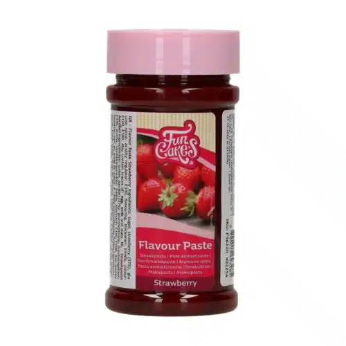 Funcakes smaakpasta aardbei 120 g