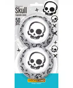 Baking Cups Skull pk/50