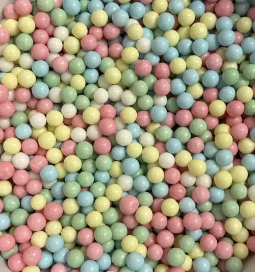 Sprinkley sprinkles - pastel parels mix 9mm 100 gram