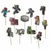 Minecraft cupcake prikkers 24 stuks bij cake, bake & love 4 Minecraft cupcake prikkers 24 stuks bij cake, bake & love 3