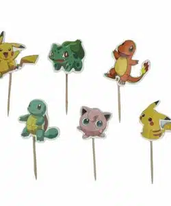 Pokemon cupcake prikkers 24 stuks