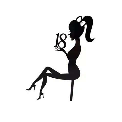 Caketopper girl 18