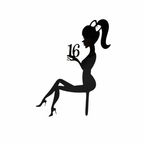 Caketopper girl 16