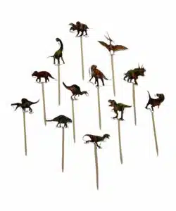 Alternative view of Dino cupcake wrapper + poppetjes set 12