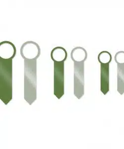 Cake Pin set 6 - groen