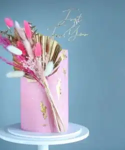 Cake pin set 6 - transparant bij cake, bake & love 12