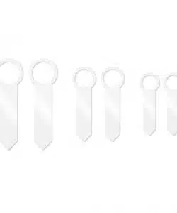 Cake Pin set 6 - transparant
