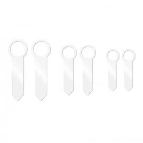 Cake pin set 6 - transparant