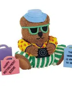 Alternative view of Wilton Stand-Up Cuddly Bear Pan Set/10