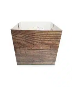 Taartdoos hout look met venster 30x30x30 bij cake, bake & love 11