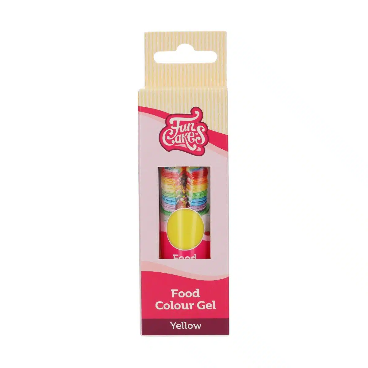Funcakes food colour gel geel 30 g bij cake, bake & love 5 Funcakes food colour gel geel 30 g
