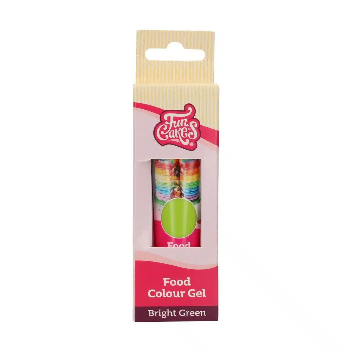 Funcakes food colour gel bright green 30 g bij cake, bake & love 5 Funcakes food colour gel bright green 30 g