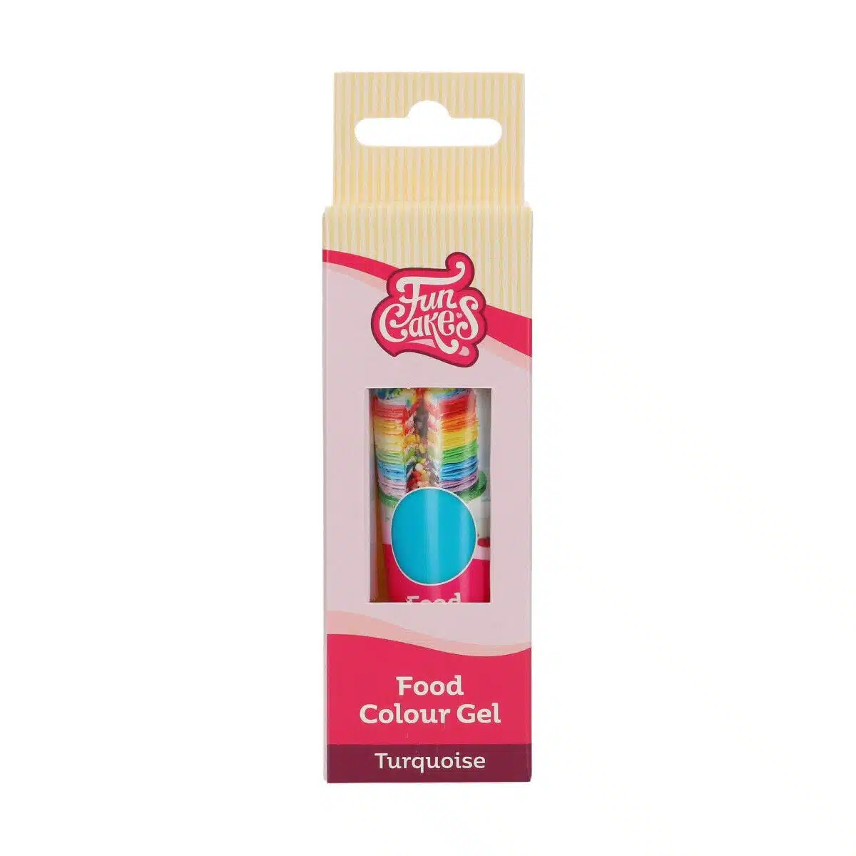 Funcakes food colour gel turquoise 30 g bij cake, bake & love 5 Funcakes food colour gel turquoise 30 g