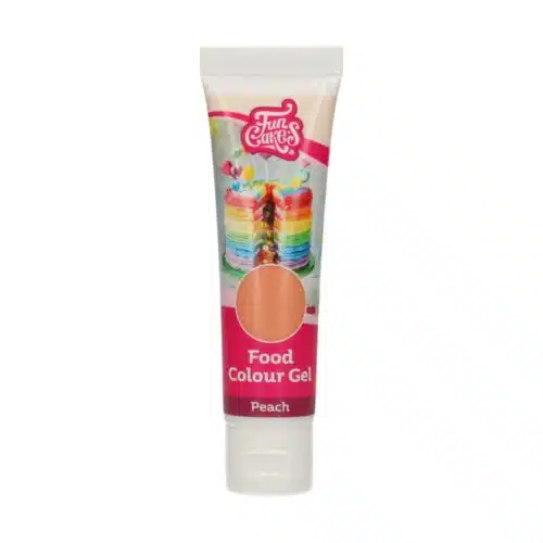 Funcakes food colour gel peach 30 g - afbeelding 2