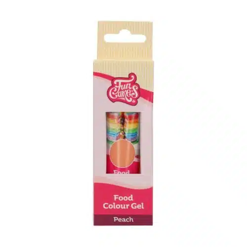 Funcakes food colour gel peach 30 g