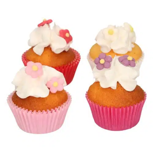 Funcakes suikerdecoratie kleine bloemen set/32 - afbeelding 3