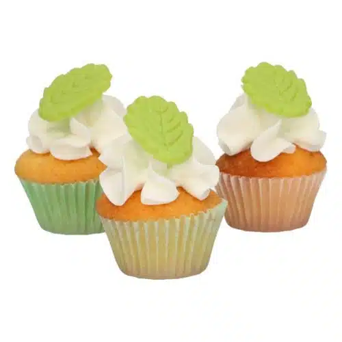 Funcakes marsepein decoratie blaadjes set/12 - afbeelding 2