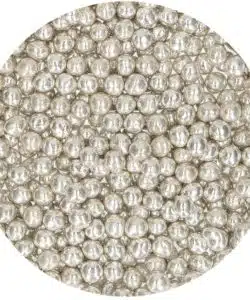 Alternative view of FunCakes Zachte Parels Medium Metallic Zilver 55 g
