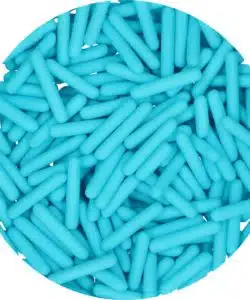 Funcakes matt sugar rods xl turquoise 70 g bij cake, bake & love 7
