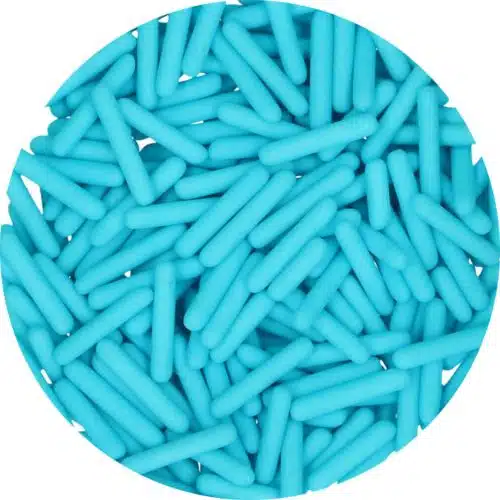 Funcakes matt sugar rods xl turquoise 70 g - afbeelding 2