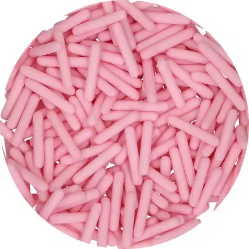 Funcakes matt sugar rods xl roze 70 g - afbeelding 2