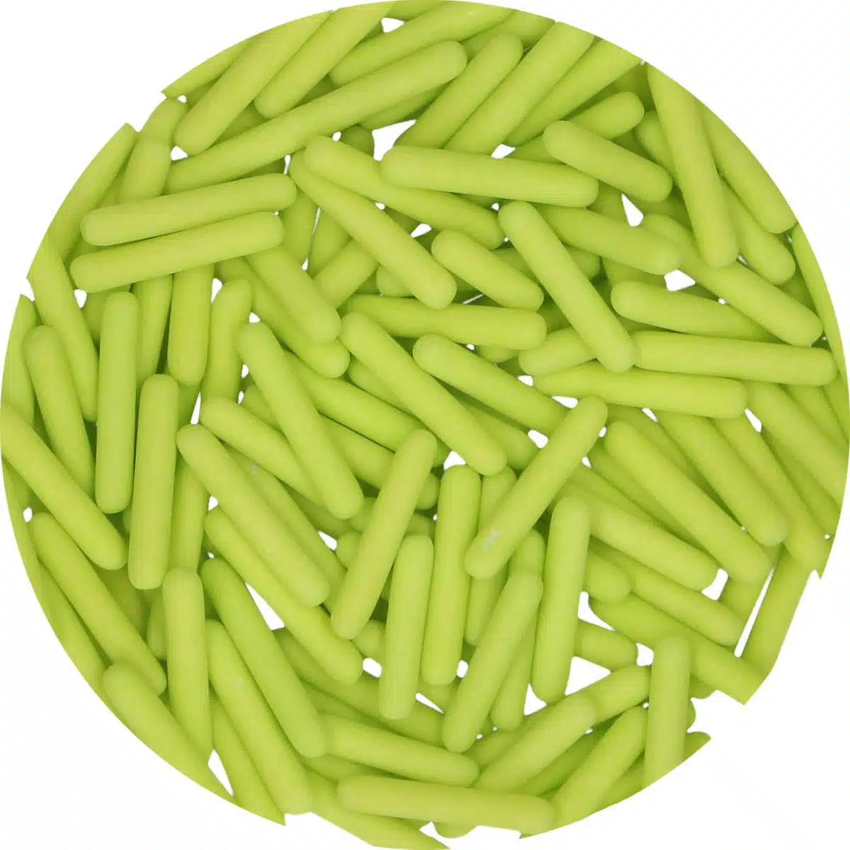 Funcakes matt sugar rods xl groen 70 g bij cake, bake & love 6 Funcakes matt sugar rods xl groen 70 g - afbeelding 2