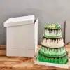 Funcakes taartdoos wit 37x37x45 cm pk/1 bij cake, bake & love 3