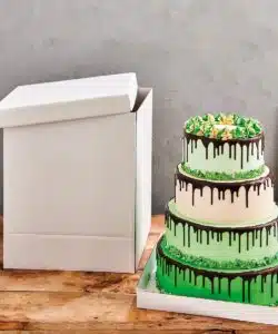 Alternative view of FunCakes Taartdoos Wit 52x52x70 cm pk/1