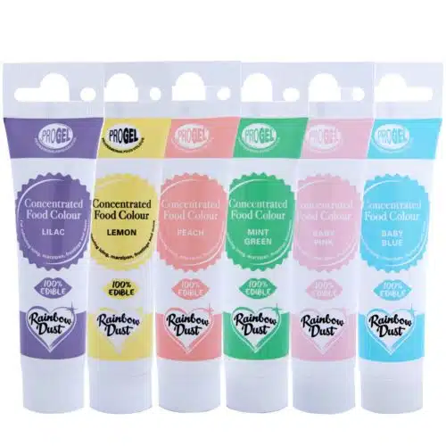 Rainbow dust progel multi pack pastel 6x25 ml - afbeelding 2