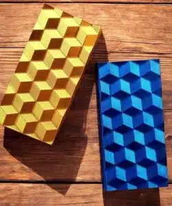 Chocolade mal 3D Chocolade Reep