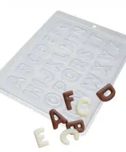 Chocolade mal Alfabet