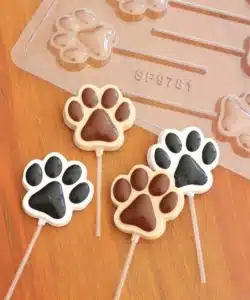Alternative view of Chocolade mal Hondenpoot Lolly