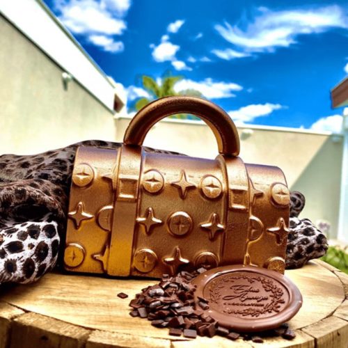 Chocolade mal designer bag bij cake, bake & love 7