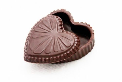 Chocolade mal hartvorm bonbon doosje bij cake, bake & love 7